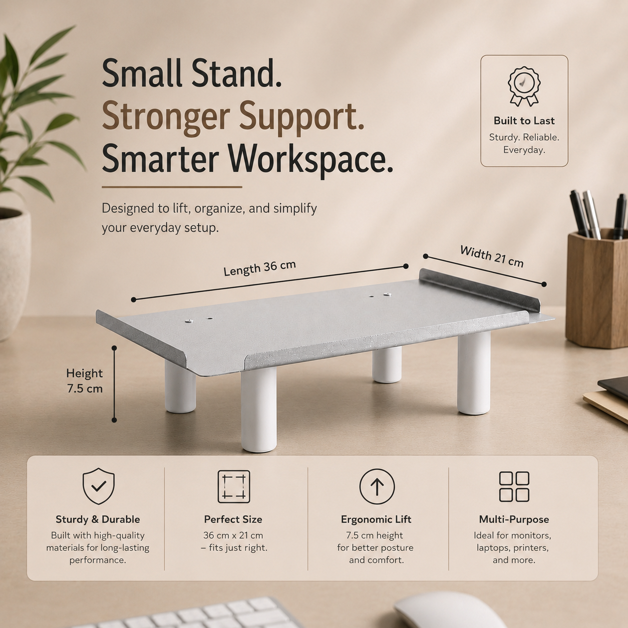 Metal Table Top Stand – Premium Minimal Design