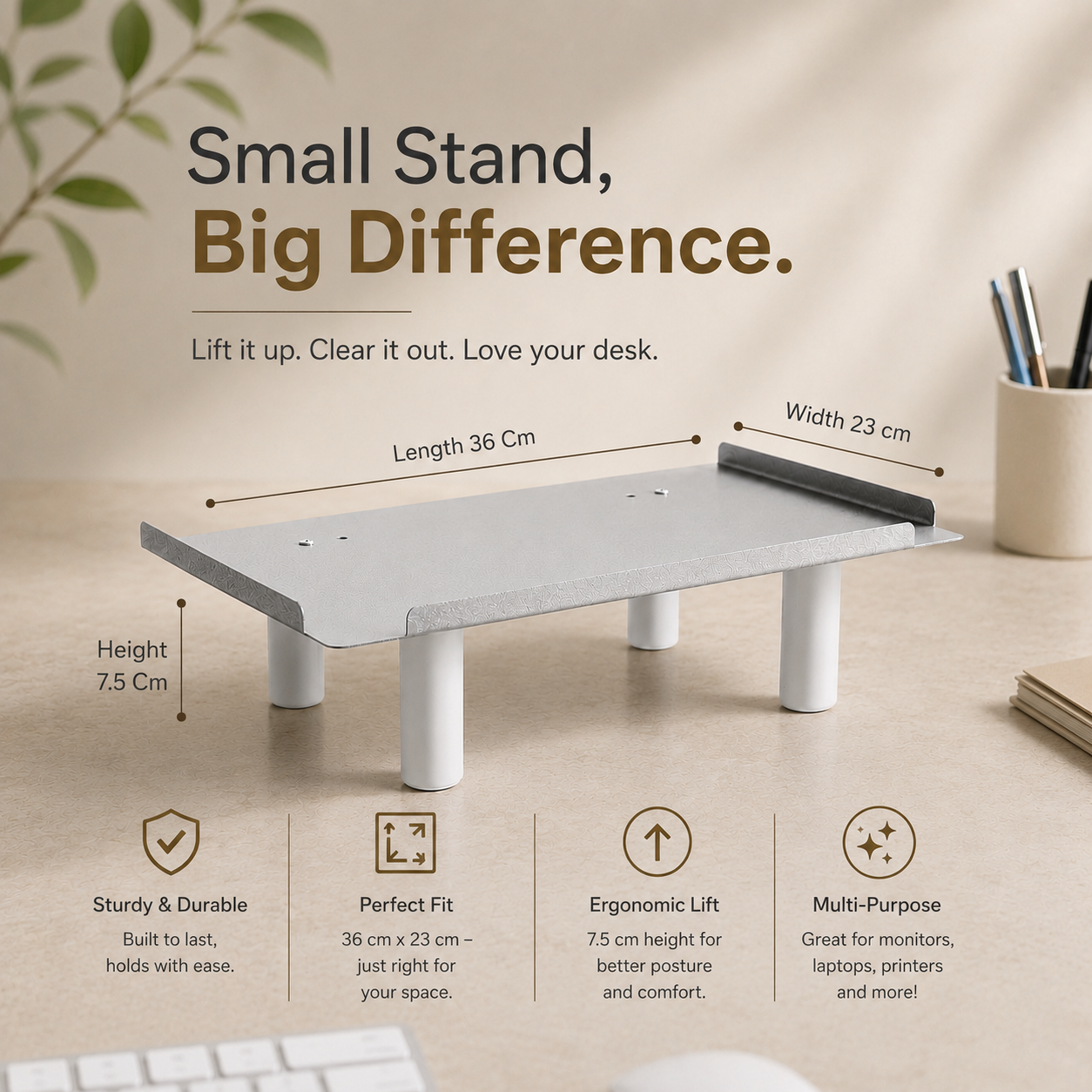 Metal Table Top Stand – Premium Minimal Design