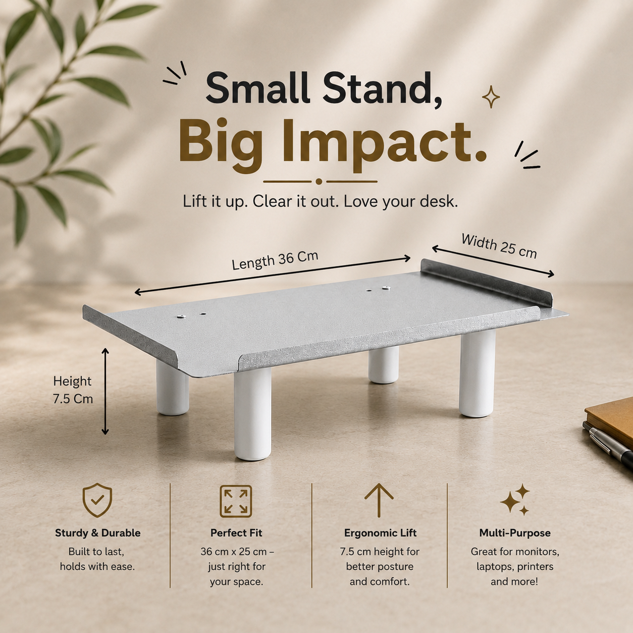 Metal Table Top Stand – Premium Minimal Design
