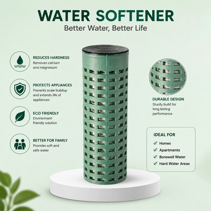 SCALTRIX Water Softener | Salt-Free Hard Water Scale Protection | No Electricity | Easy Installation
